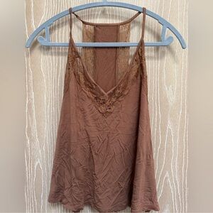 American Eagle Outfitters Soft & Sexy Brown Tank